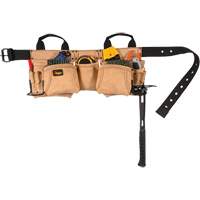 Carpenter's Tool Belt, Leather, Tan WestPier