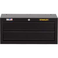 100 Series Middle Tool Chest, 26" W, 2 Drawers, Black WestPier
