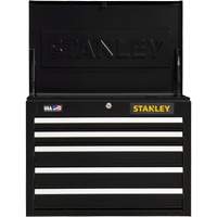 300 Series Tool Chest, 26" W, 5 Drawers, Black WestPier