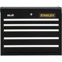 300 Series Tool Chest, 26" W, 5 Drawers, Black WestPier