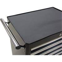 Industrial Tool Cart, 7 Drawers, 27" W x 18-3/4" D x 39" H, Black WestPier