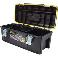 FatMax&reg; Structural Foam Tool Box, 28" W x 12-1/2" D x 11" H, Black/Yellow WestPier