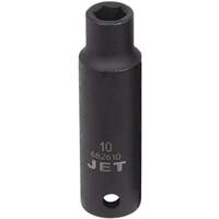 Socket, Impact, 10 mm, 1/2" Drive, 6 Points, Deep WestPier