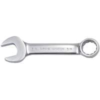 Fully Polished Stubby Combination Wrench, 12 Point, 3/8", Chrome Finish WestPier