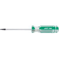 Square Jumbo Handle Screwdriver, #1 Tip, Round, 4" L, Plastic Handle WestPier