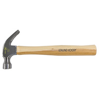 Hickory Handle Claw Hammer, 16 oz., Wood Handle, 13" L WestPier