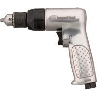 Right Angle Air Drill, 4 CFM, 1/4" NPTF, 94 dBA, 3/8" Chuck, Keyed WestPier