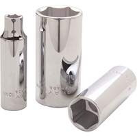 Douille, 10 mm, Prise 1/2", 6 pans, Profond WestPier