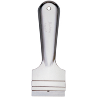 Razor Scrapers, High-Carbon Steel Blade, 1-1/2" Wide, Metal Handle WestPier