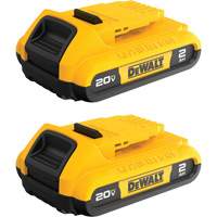 Blocs-piles Max* Compact, Lithium-ion, 20 V, 2 A WestPier