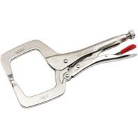 Locking C-Clamp with Regular Tips, 18" Length, C-Clamp WestPier