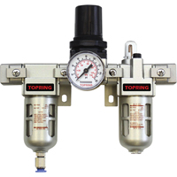Airflo Modular Filter/Regulator & Lubricator (Gauge Included), 1/4" NPT WestPier