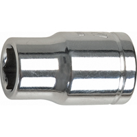 SAE Socket, 9/16", 1/2" Drive, 6 Points WestPier