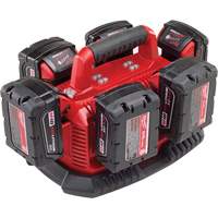 Chargeur de type s&eacute;quentiel pour six piles M18, 18 V, Lithium-ion WestPier