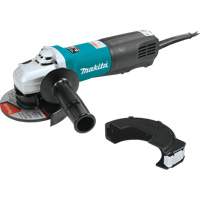SJS™ High-Power Paddle Switch Angle Grinder, 5", 13 A, 2800-10500 RPM TNB169 | WestPier
