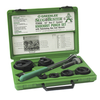Knockout Kit with Ratchet and SlugBuster<sup>®</sup> Punches TP045 | WestPier