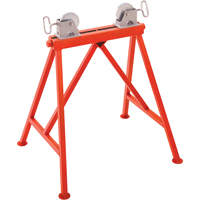 Adjustable Stand with Steel Roller #AR99, 36" Max. Pipe Capacity, 2500 lbs. Max. Weight Capacity WestPier