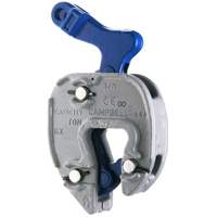 GX Plate Clamp with Chain Connector, 1000 lbs. (0.5 tons), 1/16" - 5/16" Jaw Opening TQB418 | WestPier