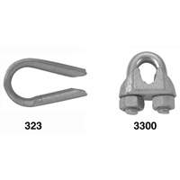 Wire Rope Clips with Thimble Set TTB083 | WestPier