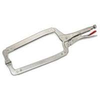 Locking C-Clamp with Swivel Pads, 18" Length, C-Clamp WestPier