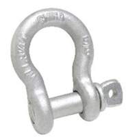 Anchor Shackle, 3/16", Screw Pin, Hot Dip Galvanized WestPier