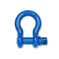 Farm Clevis Anchor Shackle, 1/4", Screw Pin, Coated TTB834 | WestPier