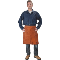 Tablier en cuir, Taille, 24" lo, Lava Brown WestPier