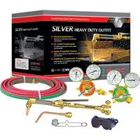 Silver Heavy-Duty Welding & Cutting Outfi ts, 3/4" Cut, 1/2" Weld TTV022 | WestPier