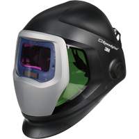 Speedglas™ 9100 Welding Helmet with 9100X Auto-Darkening Filter, 4.2" L x 2.1" W View Area, 5/8 - 13 Shade Range, Black TTV423 | WestPier