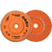 Enduro-Flex Turbo Flap Disc, 4-1/2" x 5/8"-11, Type 27S, 80 Grit, Ceramic WestPier