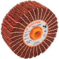 Tambours turbo Two-In-One, 4-1/2" dia. x 2" la, 5/8"-11 Arbre, Grain 60 WestPier