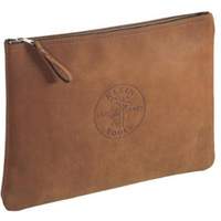Sac &agrave; fermeture &agrave; glissi&egrave;re de portfolio en cuir pour entrepreneur, Porte-outil, Cuir, 1 Poches WestPier