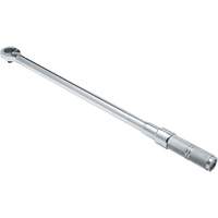 Ratcheting Head Micrometer Torque Wrench, 1/2" Square Drive, 26-17/64" L, 50 - 250 lbf. Ft TV960 | WestPier