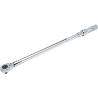 Ratcheting Head Micrometer Torque Wrench, 1/2" Square Drive, 26-17/64" L, 50 - 250 lbf. Ft TV960 | WestPier