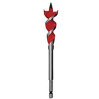 M&egrave;che &agrave; bois Speed Feed, 1", Longeur de 6-1/2", Tige 1/4" hex WestPier