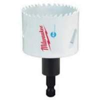 Scie-cloche Hole Dozer avec arbre, 1-1/2", Profondeur de la coupe 1-5/8", Bim&eacute;tal WestPier