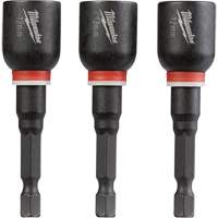 Tourne-&eacute;crou Shockwave Impact Duty, Embout 1/4", Prise 12 mm, 2-9/16" lo, Magn&eacute;tique WestPier