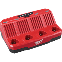 Chargeur s&eacute;quentiel avec quatre baies M12 , 12 V, Lithium-ion WestPier