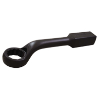 Cl&eacute; polygonale &agrave; choc, 12 pans, 27 mm, d&eacute;cal&eacute;es de 45°, Fini Oxyde noir WestPier