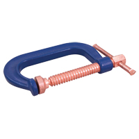 Serre-joint en C, Capacit&eacute; de 4" (102 mm), Profondeur de gorge de 3" (76 mm) WestPier