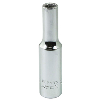 Douille, 3/16", Prise 1/4", 12 pans WestPier