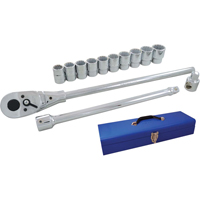 Jeu de douilles et accessoires, 15 Mcx, Prise de 3/4" WestPier