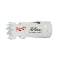 Scie avec dents au carbure Hole Dozer, 1", Profondeur de la coupe 1-3/5", Carbure WestPier