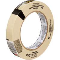 Scotch&reg; Contractor Grade Masking Tape 2020, 18 mm (3/4") x 55 m (180'), Beige WestPier