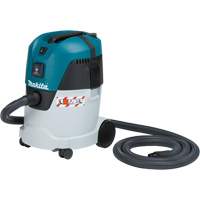L Class Push & Clean Compact Dust Extractor, Wet-Dry, 1.34 HP, 6.6 US Gal.(25 Litres) UAE513 | WestPier