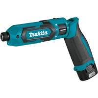 Trousse de tournevis &agrave; chocs, 1/4", 220 lb-po Couple max., 7,2 V, Lithium-ion WestPier