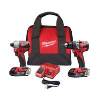 M18 2-Tool Combo Kit, Lithium-Ion, 18 V WestPier