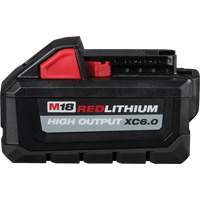 Bloc-pile M18 Redlithium High Output 6.0, Lithium-ion, 18 V, 6,0 Ah WestPier