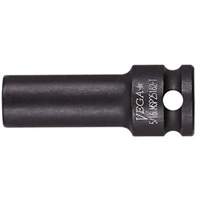Thin Walled Socket, Impact, 1/2", 3/8" Drive, 6 Points, Deep WestPier