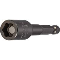 Tourne-&eacute;crou &agrave; lobes, Embout 1/4", Prise 1/4", 2-9/16" lo, Magn&eacute;tique WestPier